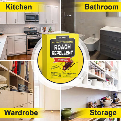 Roach Gel, 4-Pack Syringe Kitchen Bathroom Crack Crevice Trap for Home Cooking, Dining and Outdoor Meals