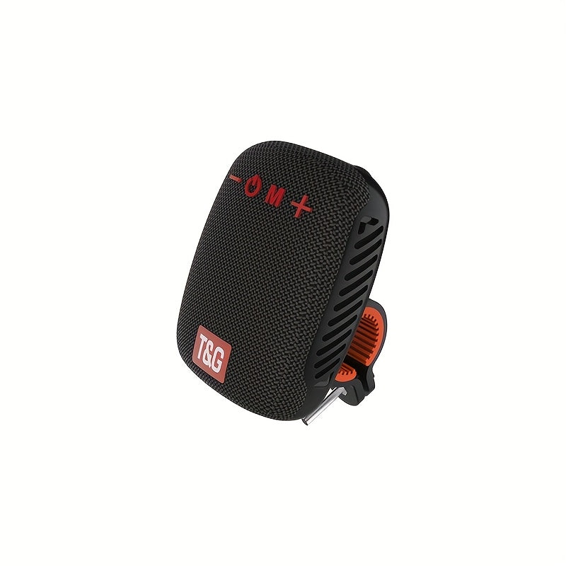 T&G 392 IPX5 Cycling Bluetooth Speaker, Compact Outdoor Wireless Speaker with TWS Stereo, FM Radio