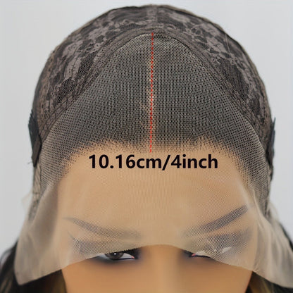 Loose Curly Wave Lace Front Wig 13x4 Synthetic Glueless Pre Plucked Heat Resistant Natural Hairline