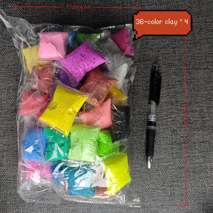 Air Dry Clay Set for Kids 120/150 Pieces, 36 Metallic Colors Ultra Light with the Listed Color, Size or Set Options for Everyday Use