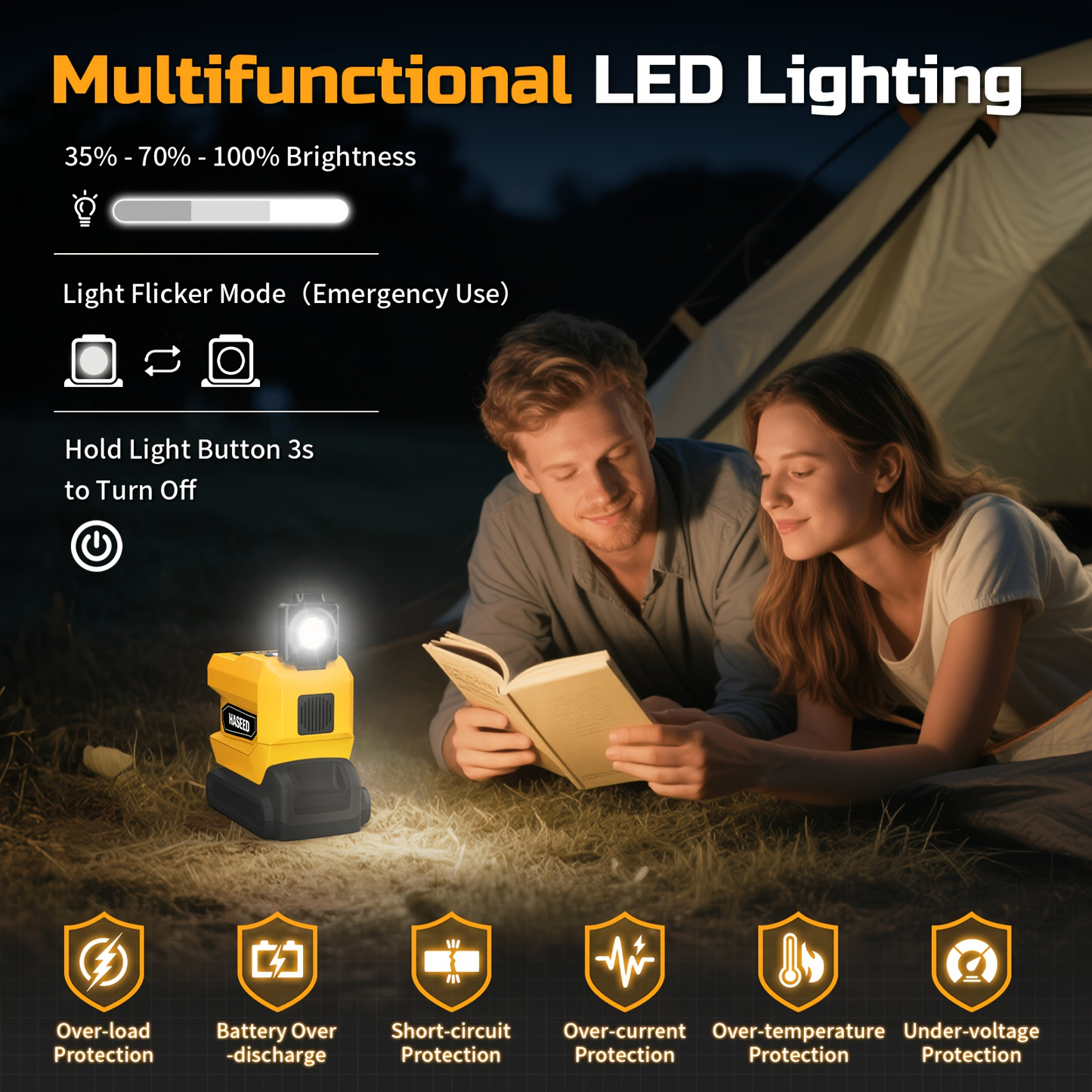 Power Inverter for an Everyday Personal Care Routine, with the Listed Configuration, for Everyday Use and Organized Storage