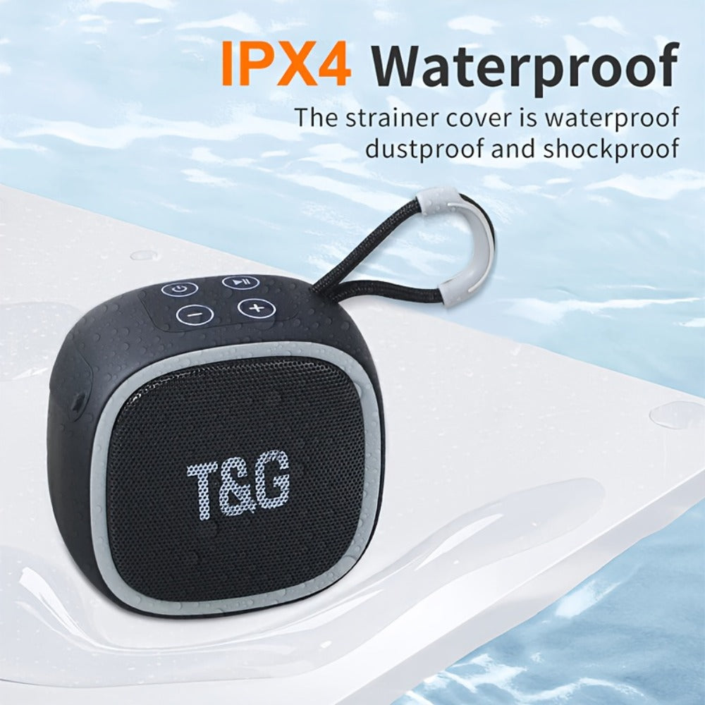 Portable Bluetooth Speaker TG659 Mini with 3W Output, IPX4 Splash Rating and Type-C Charging