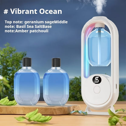 Aromatherapy Diffuser with Essential Oils 2-in-1 Humidifier - Hotel Scent Home Fragrance Machine with Natural French Essential Oils