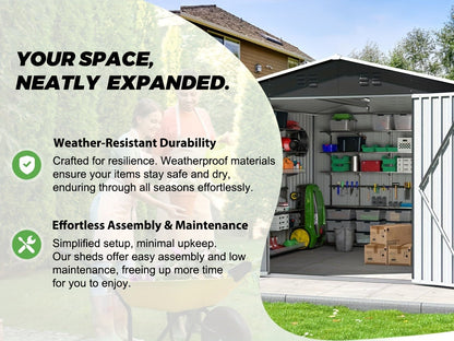 Polycarbonate Greenhouse Kit with Frame, for Garden, Patio and Yard Use, with the Listed Configuration