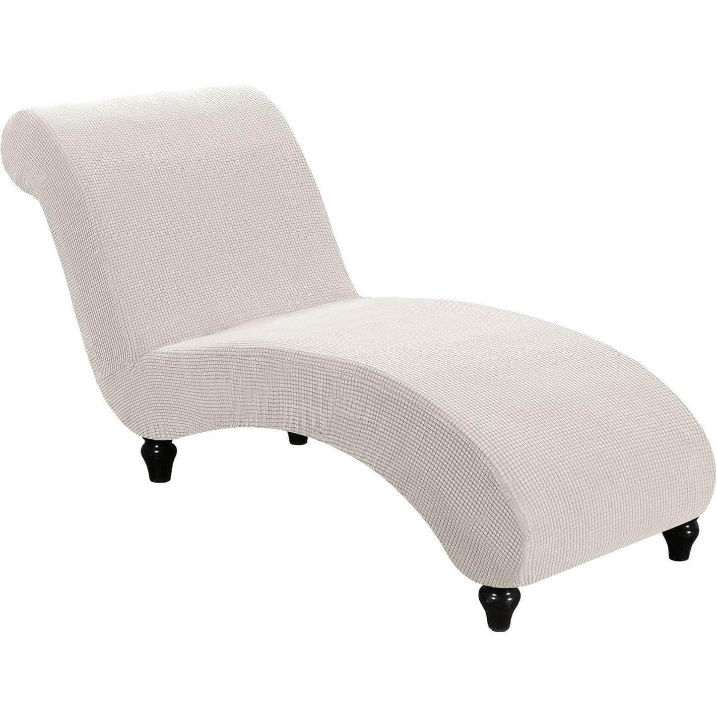Chaise Lounge Cover Stretch Slipcover Jacquard Fabric Chair Sofa Protector for Living Room Bedroom Multi-Color