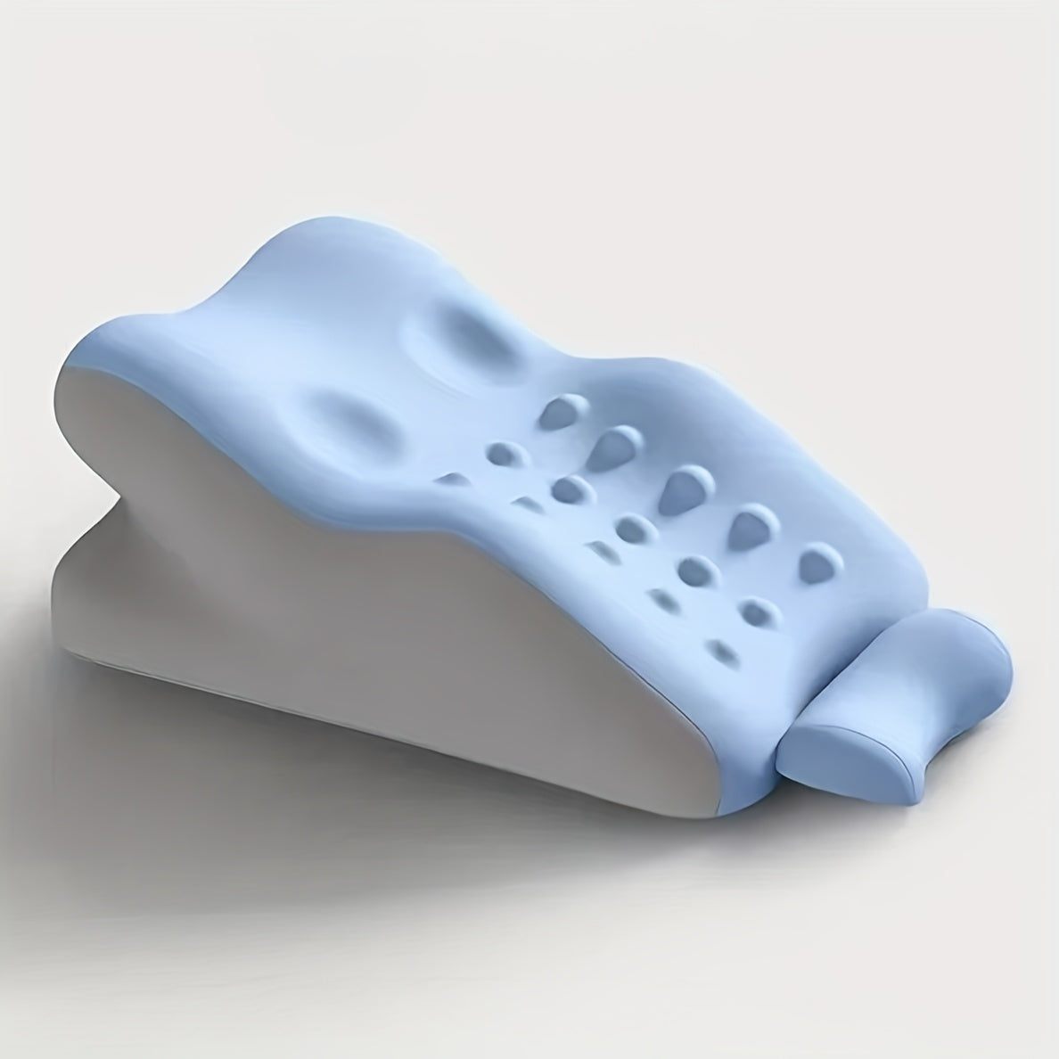 Memory Foam Cervical Support Pillow – Ergonomic Side & Back Sleeper Pillow with Breathable Cover | Multi-Functional Neck & Lumbar Support