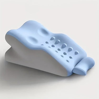 Memory Foam Cervical Support Pillow – Ergonomic Side & Back Sleeper Pillow with Breathable Cover | Multi-Functional Neck & Lumbar Support