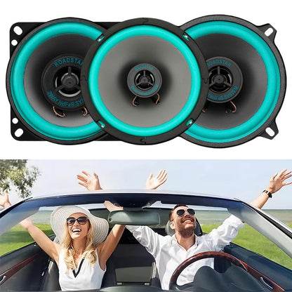 6.5 Inch Car Speakers 160W HiFi Coaxial Full Range – Universal Automotive Audio Stereo Speaker, Single or Pair