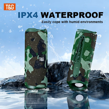 Portable Bluetooth Speaker TG117 with 10W Output, IPX4, 1200mAh Battery, 33ft Range and Mic