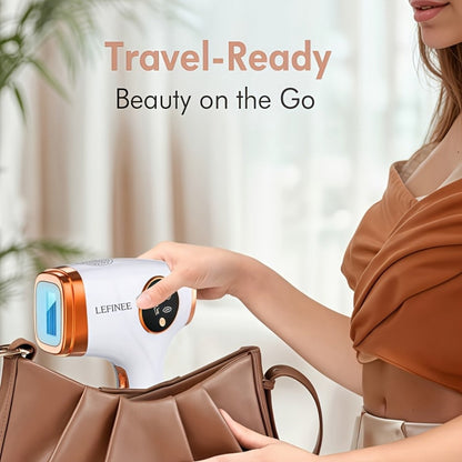 IPL Hair Removal Device 999900 Flashes 3-in-1 At-Home Laser Hair Remover for Women Men for Everyday Face, Beard and Body Grooming