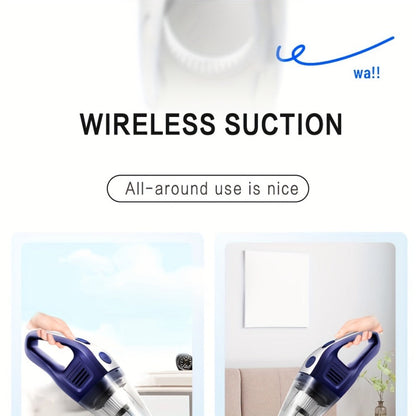 Model 901 Cordless Car Vacuum Cleaner with 5000Pa Source Rating, USB Charging, One-Button Bin and Six Finishes