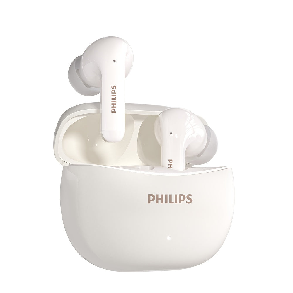 Wireless Earbuds Philips TAT1320 Bluetooth 5.4 with 13mm Drivers, ENC Mic and Type-C Charging