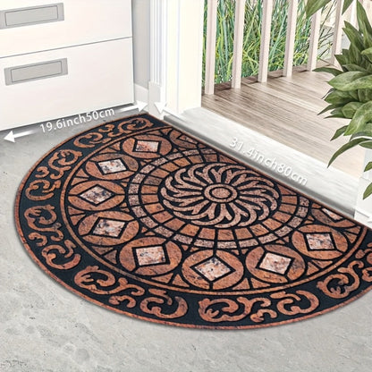 Outdoor Door Mat Welcome Mat for Front Door Entrance Patio Porch, Durable Low-Profile Rug, Multiple Colors & Sizes