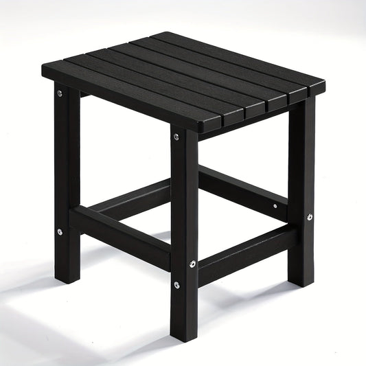 Outdoor Side Table shown in the Black, Yxhdpe007 option