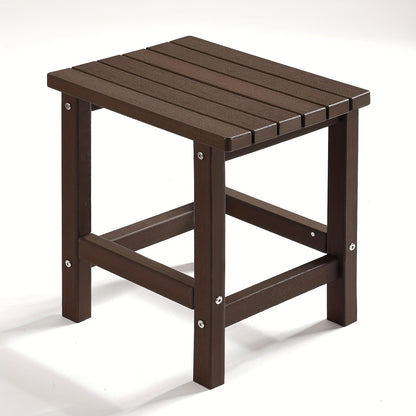 Outdoor Side Table shown in the Brown, Yxhdpe007 option
