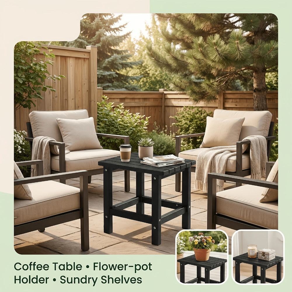 19.68-Inch Oversized Outdoor Side Table, Adirondack Side Table for Patio detail image - detail view 4