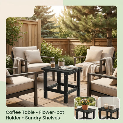 19.68-Inch Oversized Outdoor Side Table, Adirondack Side Table for Patio detail image - detail view 4