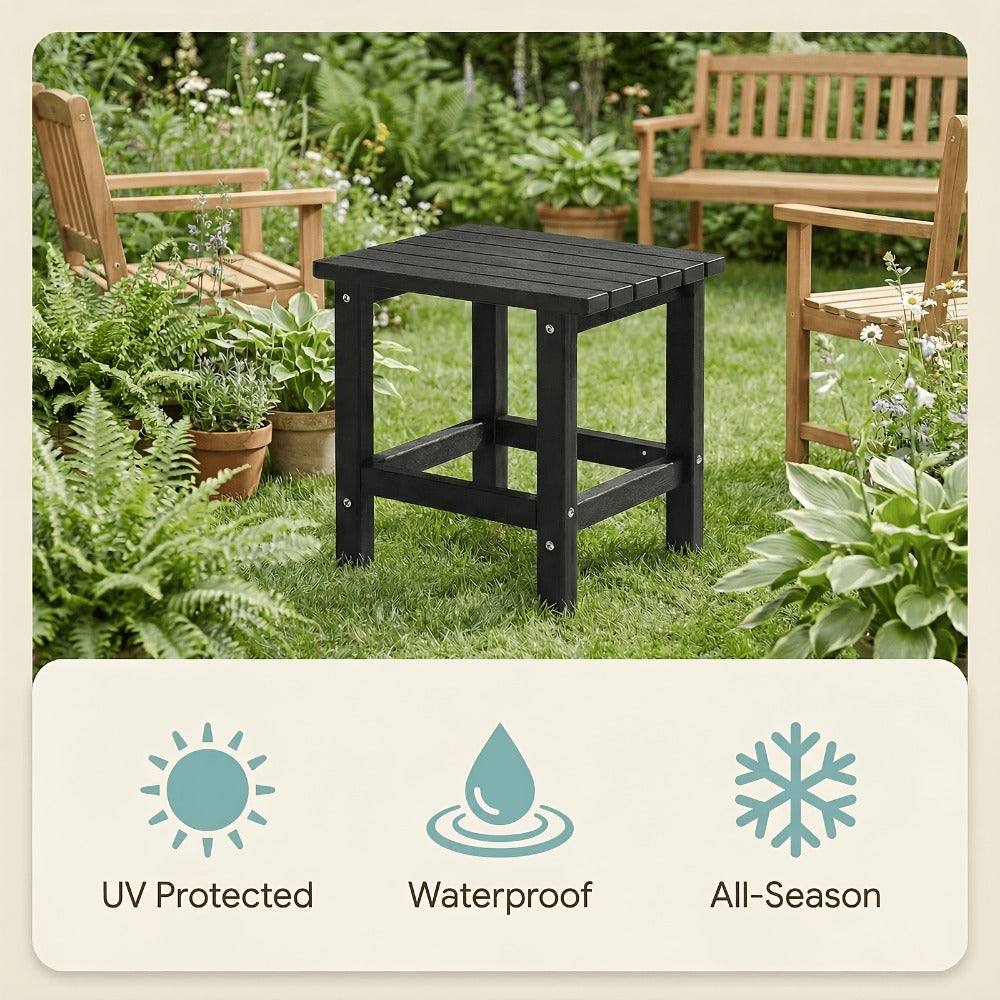 19.68-Inch Oversized Outdoor Side Table, Adirondack Side Table for Patio detail image - detail view 8