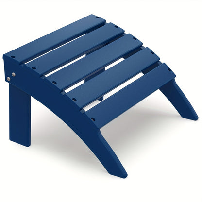 Outdoor Ottoman shown in the Blue, 1pc（14 steels） option
