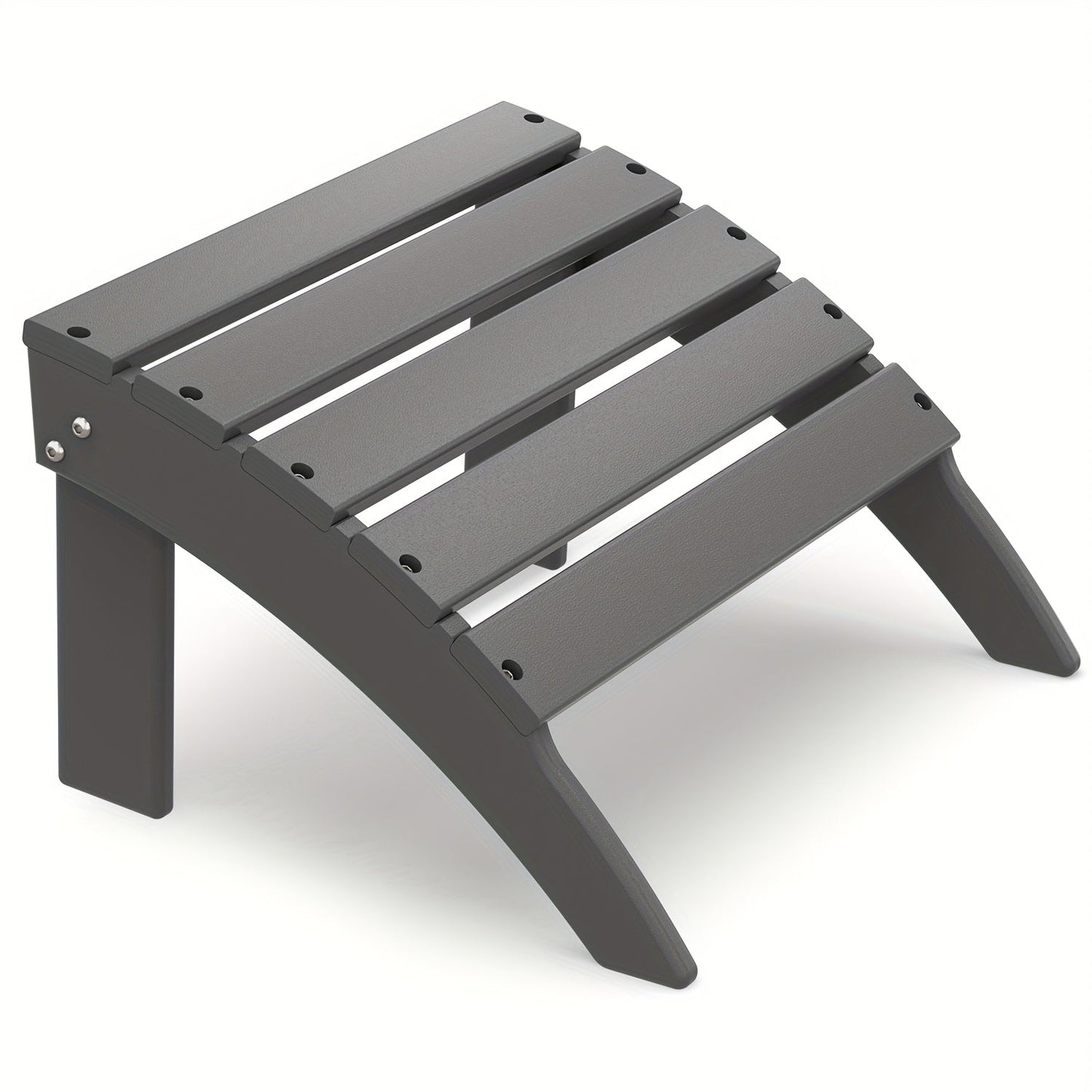 Outdoor Ottoman shown in the Grey, 1pc（14 steels） option