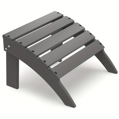 Outdoor Ottoman shown in the Grey, 1pc（14 steels） option