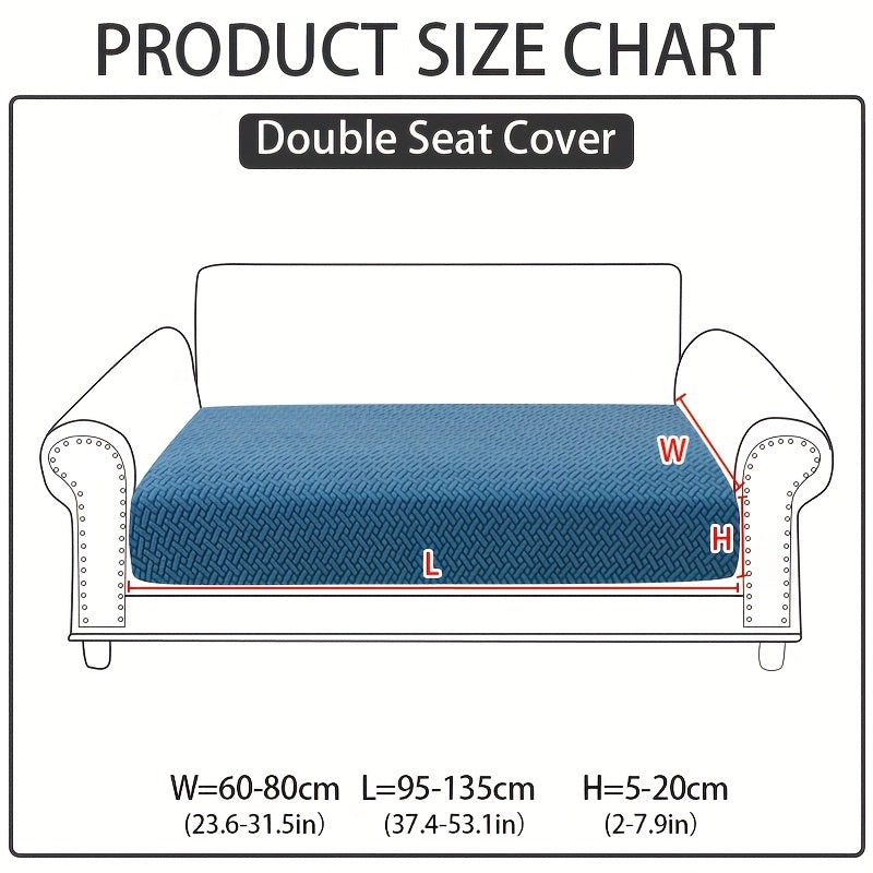 Sofa Cover Sectional Panel Options for Single to 4 Seats, Chaise, Armrest Pair or Backrest in Five Colors