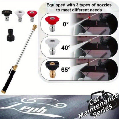 Pressure Washer Wand, Garden Hose Car Patio Yard Cleaning Nozzles for Garden, Lawn and Yard Watering