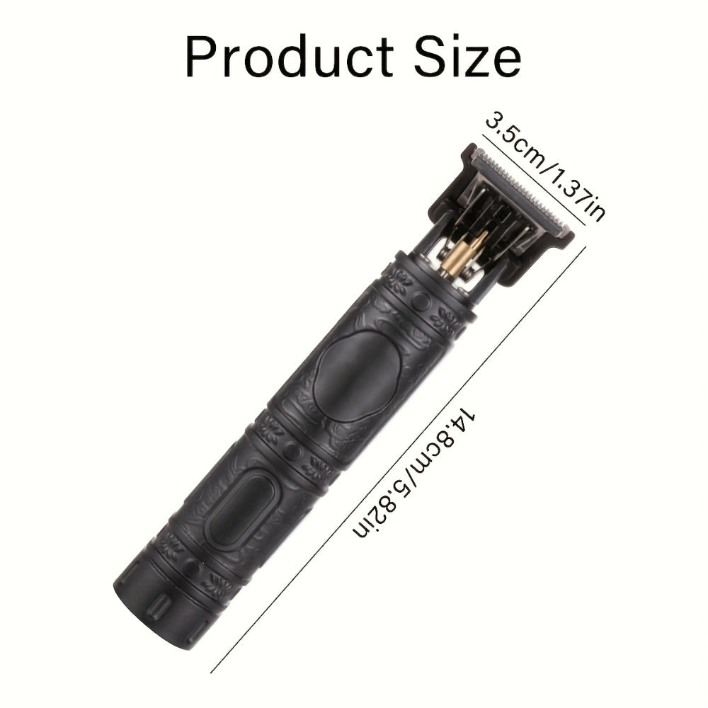 Cordless Hair Clipper for Men – USB Rechargeable Electric Trimmer with Guide Comb, Self Haircut Kit for Home Barbershop Fade