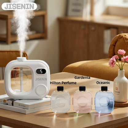 Essential Oil Diffuser Waterless Hanging Diffuser 5 Spray Modes 500mAh Rechargeable for Home Cooking, Dining and Outdoor Meals