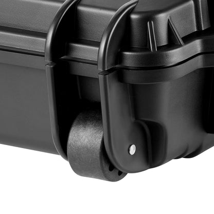 Hard Rifle Case 42 Inch with Wheels – Lockable TSA Approved Gun Case, 3-Layer Protective Foam, Crushproof Hard Shell for Two Rifles