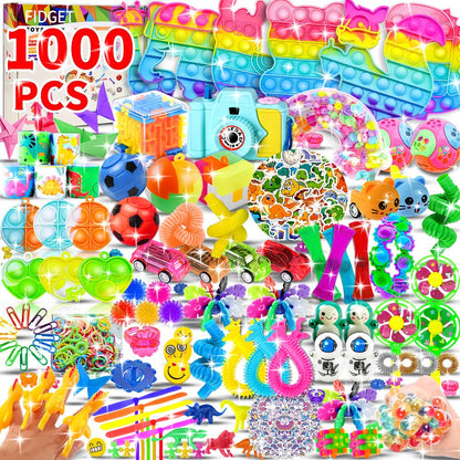 Bulk Fidget Toy Assortment with 1, 000 Pieces in Style A, JYS-1000 or MHX-1000 Checkout Sets