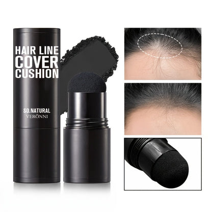 Root Touch Up Powder Stick with Brush – Instant Hair Root Concealer & Eyebrow Filler | Concentrated Paste Formula for Targeted Gray Coverage