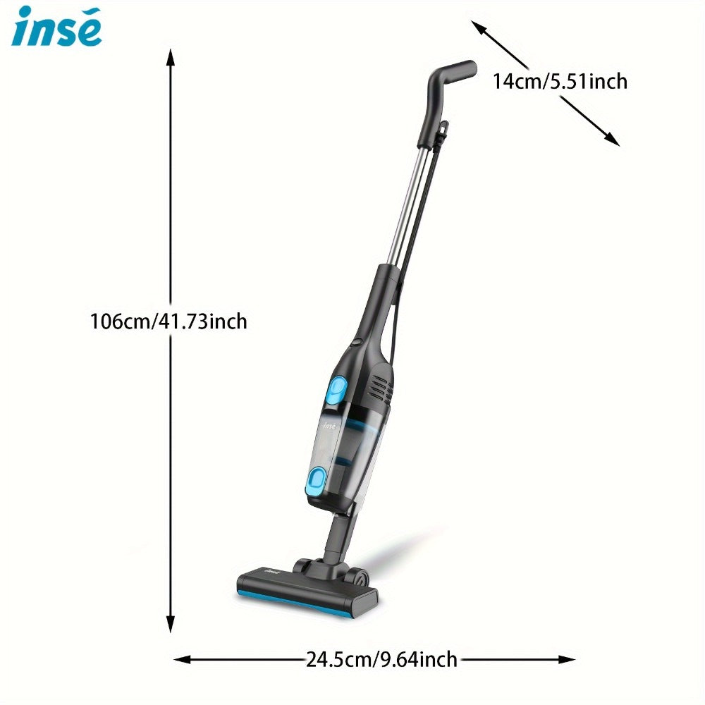 Cordless Stick Vacuum 30KPa 600W Motor 68oz Bagless Upright Vacuum Cleaner for House Car Hard Floor Carpet Pet Hair Multi-Color