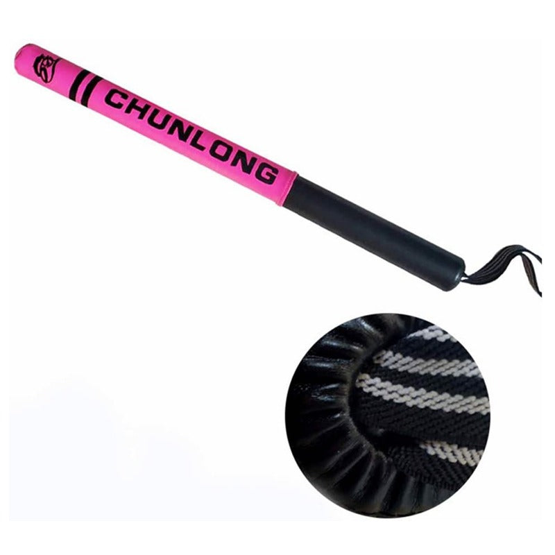 Pair of 46 cm Handheld Boxing Target Sticks in Green, Blue, Yellow or Purple with Wrist Lanyards