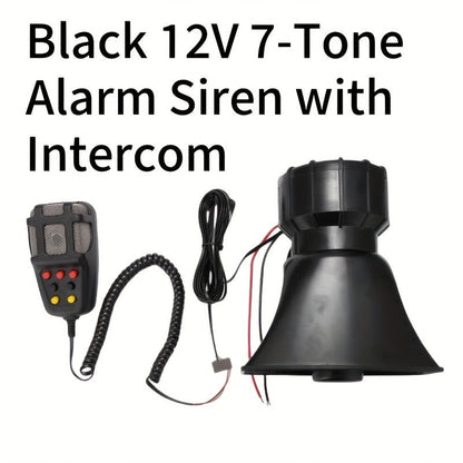 Dual Air Horn Kit 12V/24V 105-137dB with Air Compressor – Super Loud Aluminum Alloy Trumpet Horn for Truck, Train, SUV, Motorcycle