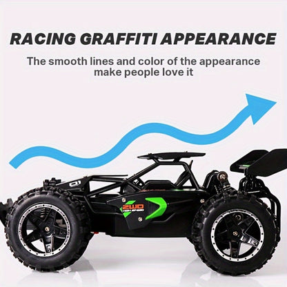 Remote Control Car, 1:18 Scale SUV with 15KM/H Source Speed, 2.4GHz Control, USB Charging and Large Tires