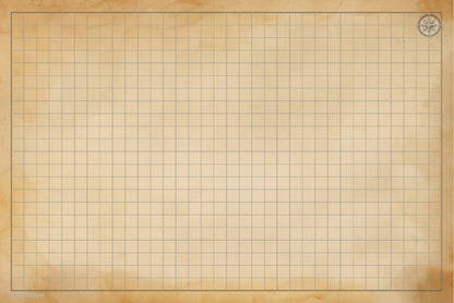 DnD Beginner Set 6 Double-Sided Terrain Maps 24x36 with Mystery Dice, Character Sheets, Cheat Sheets, Spell AOE Template