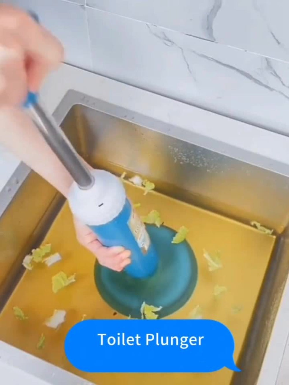 Flexible High-Pressure Drain Pipe Clog Remover – Manual Toilet Plunger & Pipe Dredging Tool