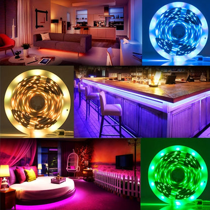 LED Strip Light RGB USB-Powered Room Kit in 16.4ft, 49.2ft or 98.4ft with App and 44-Key Remote
