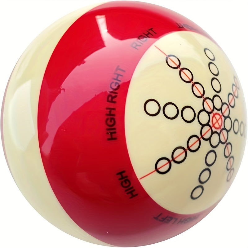 Pool Ball Training Set – American Billiard 8-Ball Practice Cue Ball with Precision Spot Markers, Professional Billiards Accessories for Pool