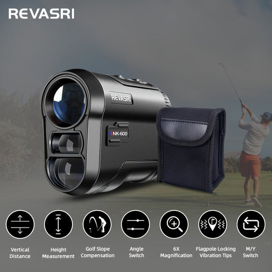 Multi-Function Golf Rangefinder 650 Yards | Golf Mode, Slope Compensation, Speed, Height & Horizontal Distance Measurement