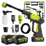 2 Batteries+Accessories+Tool Box
