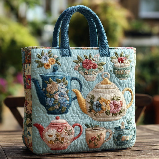 Quilted Tote Bag Large for Women & Men, Shoulder Bag for Travel Commute Shopping, for Beach Days, Travel and Everyday Carrying