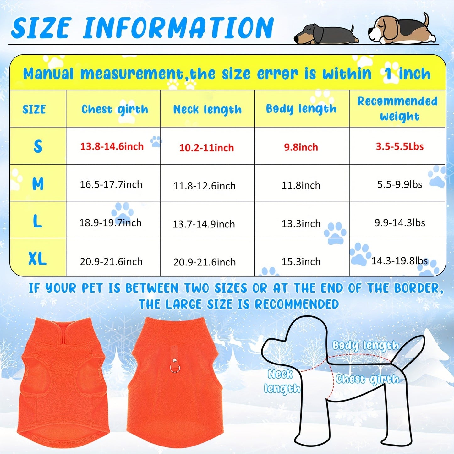 Small Dog Sweaters 10-Pack Fleece Plaid Pullover with Leash Ring – Soft Warm Winter Puppy Shirts for Small Breeds