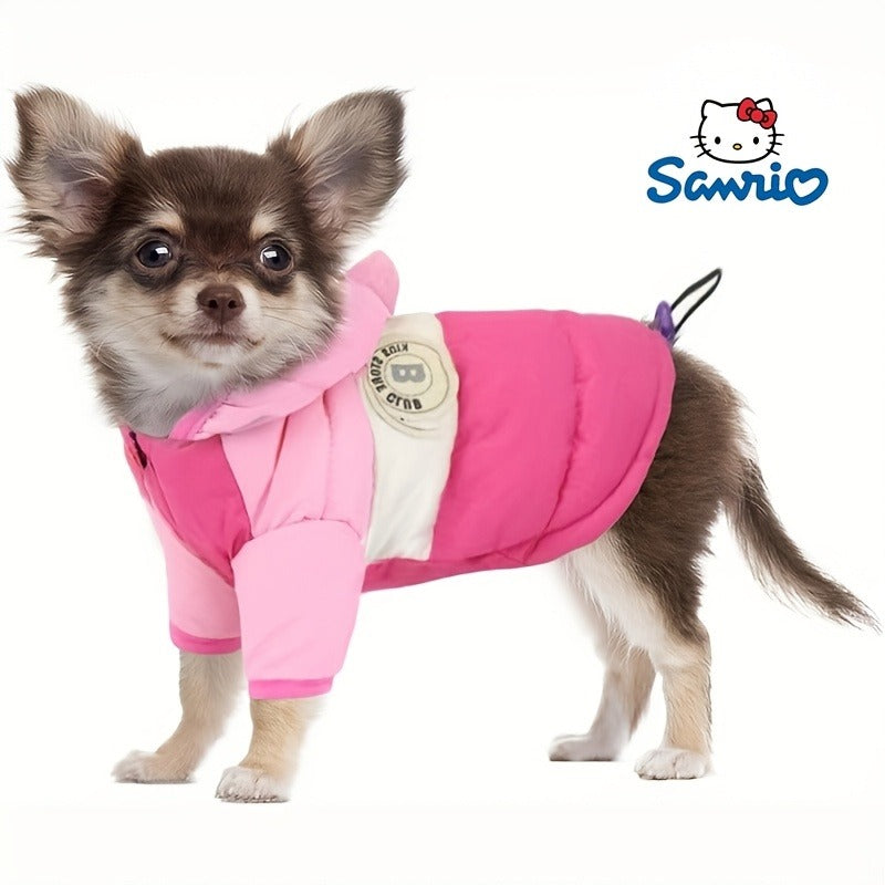 Dog Winter Coat Puffer Jacket Windproof Warm Padded Snow Vest for Small Breeds, Lightweight Outdoor Dog Clothes for Chihuahua Poodle