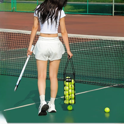 Tennis Ball Picker Up Tube – Stainless Steel Quick-Release Portable Ball Retriever for Tennis Pickleball Training