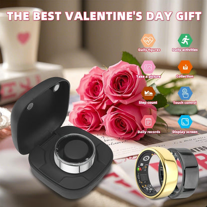 Ring for Men, Health Monitor – Step Counter, Sleep Tracker, Heart Rate & Fitness Tracker Ring for Men | Multiple Sizes & Colors