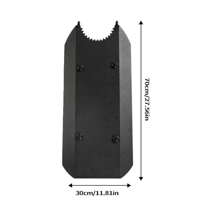 Tactical Arm Shield with Window Breaker Tool, Handheld Riot Shield High-Strength Steel Protective Gear for Outdoor Hunting Vehicle