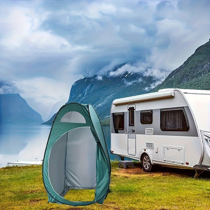 Pop-Up Privacy Shower Tent & Outdoor Changing Room – Waterproof Portable Camping Toilet Tent for Hiking Beach Fishing Backpacking