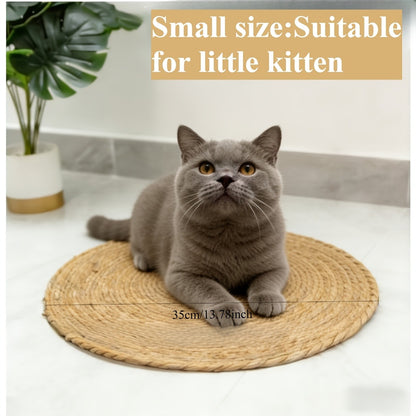 Sisal Sofa Protector Cat Scratch Mat – Universal Anti-Scratch Claw Cover for Cats & Dogs, Furniture Protector Pad for Sofa, Couch & Chair